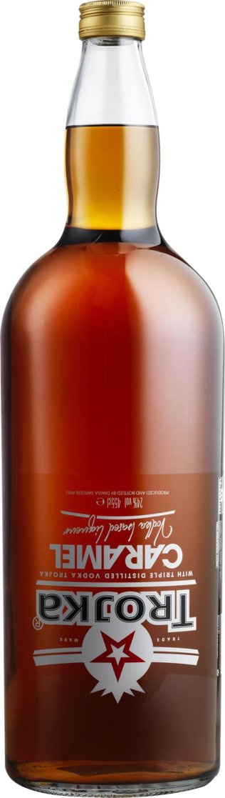Vodka Caramel Trojka 455cl