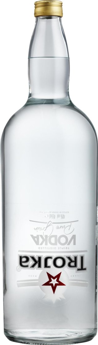 Vodka pure Grain Trojka 455cl