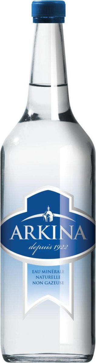 Arkina blau ohne CO2 Mw Glas 100cl x12