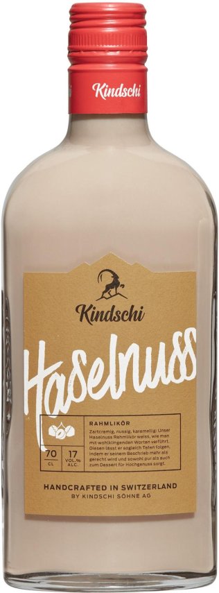 Bündner Haselnuss, Rahm-Likör 70cl x6