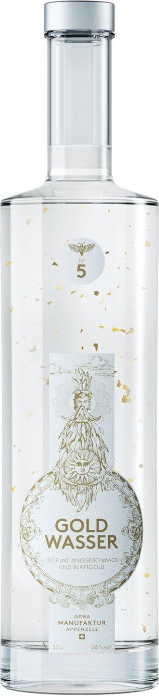Goba Spirits No 5 Goldwasser 50cl x6