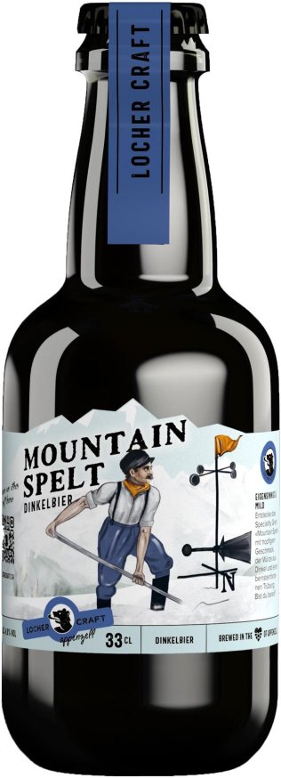 Locher Craft Mountain Spelt 10er Harasse Mw 33cl x10