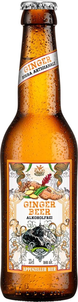 Appenzeller Ginger Beer alkoholfrei EW 6er Pack 33cl x6