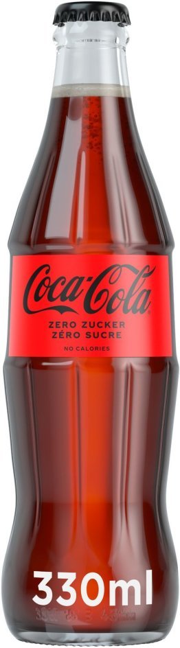 Coca Cola Zero Glas 33cl x24