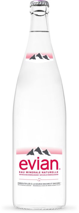 Evian Glas 100cl x12