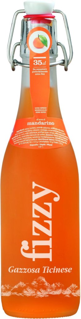 Fizzy Gazzosa Ticinese, al Mandarino Glas 35cl x20