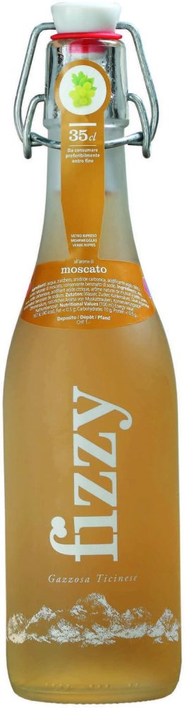 Fizzy Gazzosa Ticinese, al Moscato Glas 35cl x20