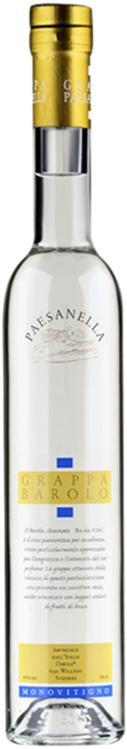 Paesanella Grappa di Barolo 50cl x6