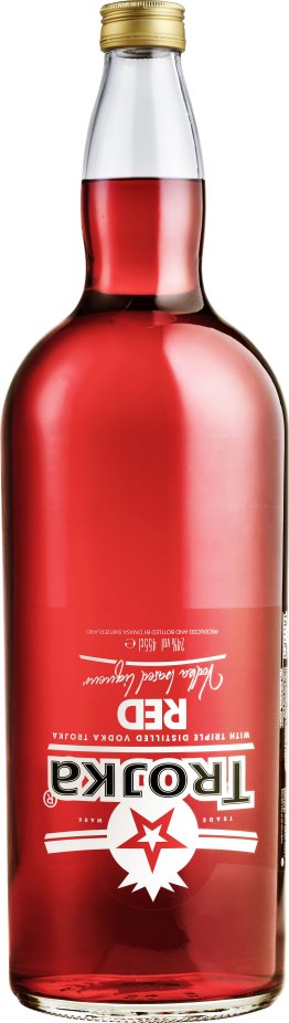Vodka red Trojka 455cl