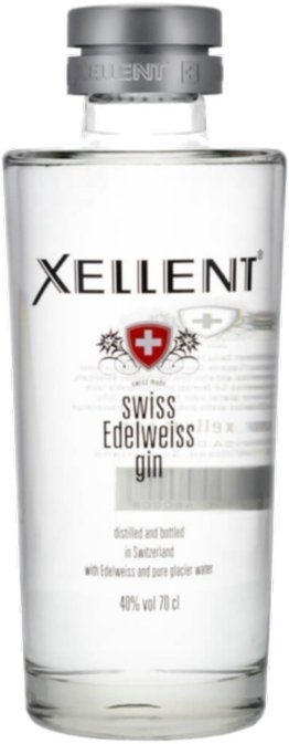 Gin Xellent Swiss Edelweiss 70cl x6