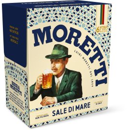 Birra Moretti Sale di Mare 6 x 0.33 l 33cl x6