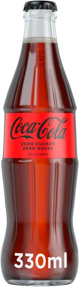 Coca Cola Zero Glas 33cl x24