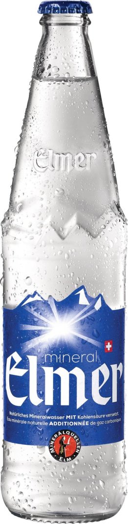 Elmer Mineral mit CO2 Glas 50cl x20