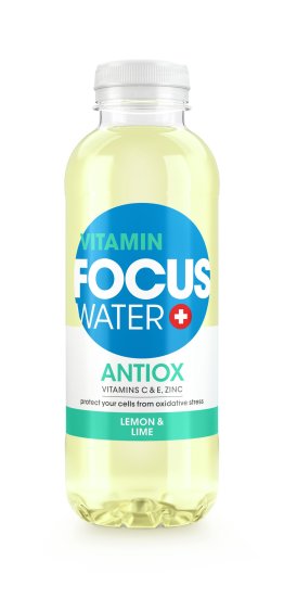 FOCUSWATER Antiox Lemon, 12er Schrumpf 50cl x12