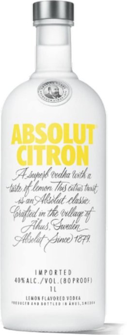 Vodka Absolut Citron 70cl x6