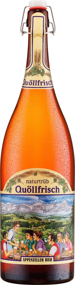 Appenzeller Original Quöllfrisch 3 Liter Bügelflasche 300cl