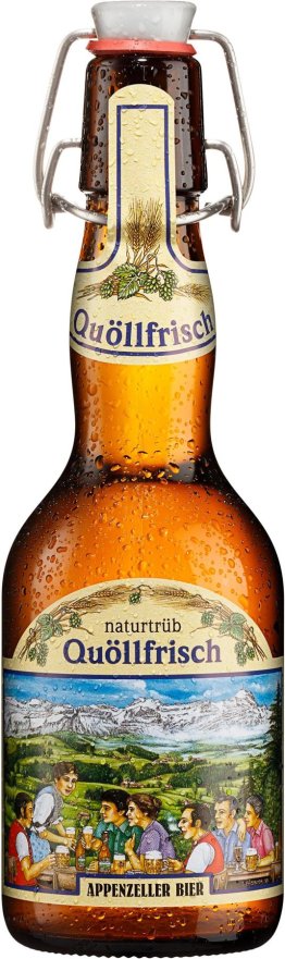 Appenzeller Original Quöllfrisch naturtrüb Bügel 33cl x20