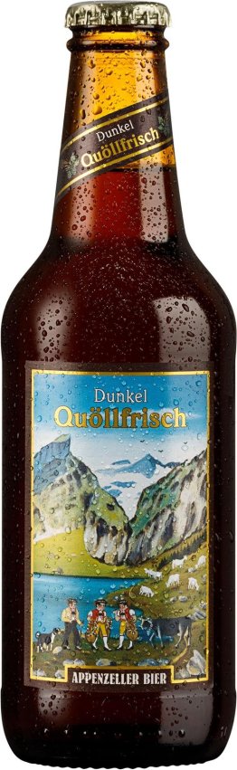 Appenzeller Quöllfrisch dunkel, 6er Pack Ew 33cl x6