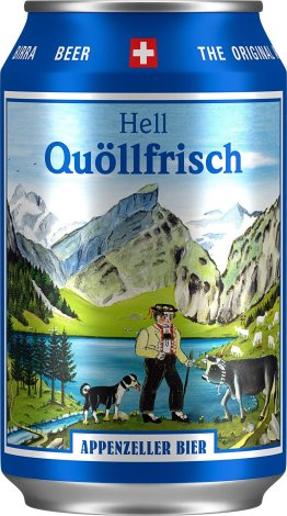Appenzeller Quöllfrisch hell Dose 24er Pack 33cl x24