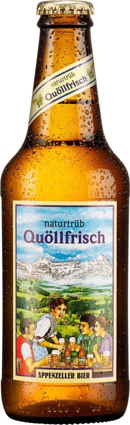 Appenzeller Quöllfrisch naturtrüb 10er Pack Ew 33cl x10