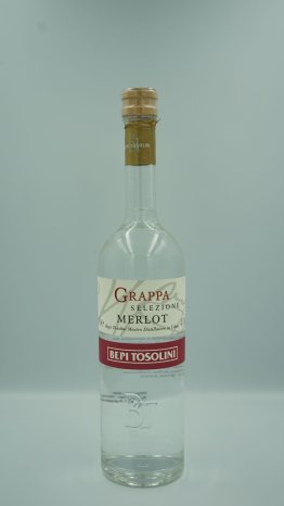 Bepi Tosolini, Grappa Merlot 50cl x6