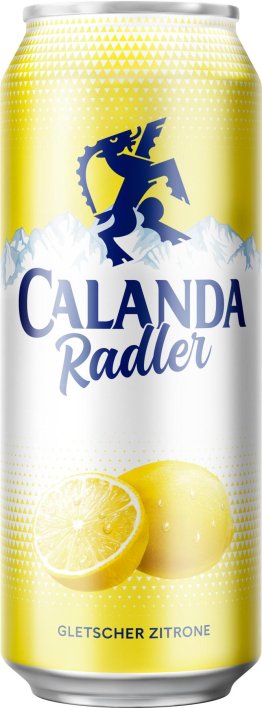 Calanda Radler 2% Tray 24 x 0.5 l Dose Alu Einweg 50cl x24