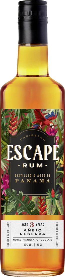 Escape 7 Rum Anejo Reserva 70cl x6