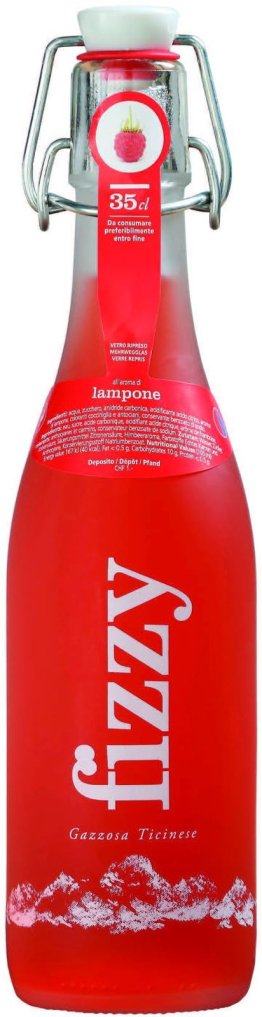 Fizzy Gazzosa Ticinese, al Lampone Glas 35cl x20
