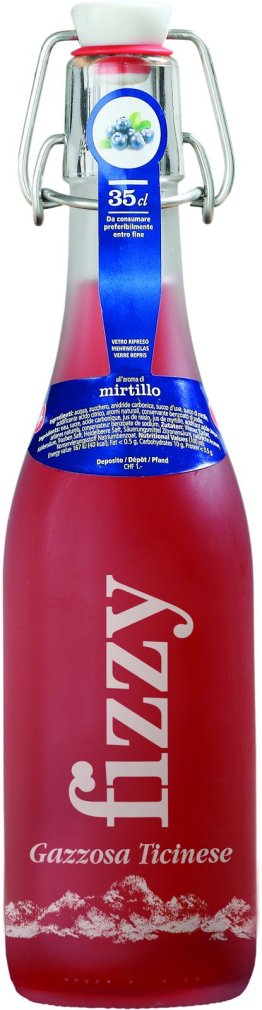 Fizzy Gazzosa Ticinese, al Mirtillo Glas 35cl x20