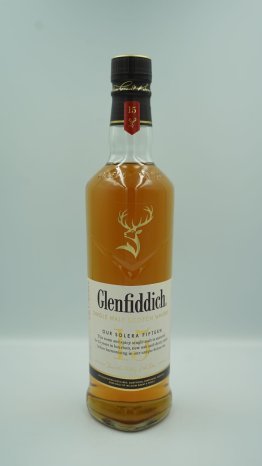 Glenfiddich Single Malt Whisky, Solera Reserve 15J 70cl x6