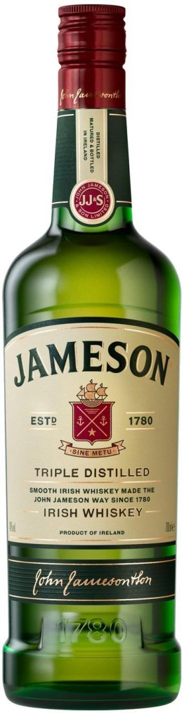 Jameson, Irish Whiskey 70cl x6