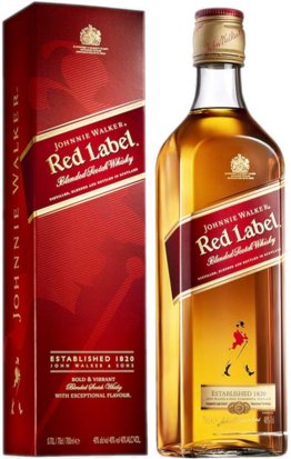 Johnny Walker, Red Label Whisky 70cl x6