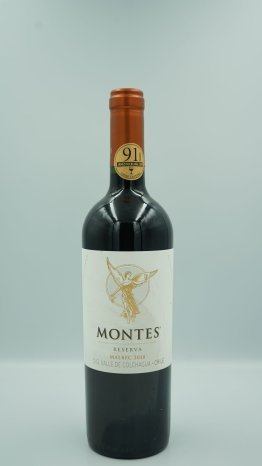 Malbec Reserva DO, Montes, Chile 75cl x6
