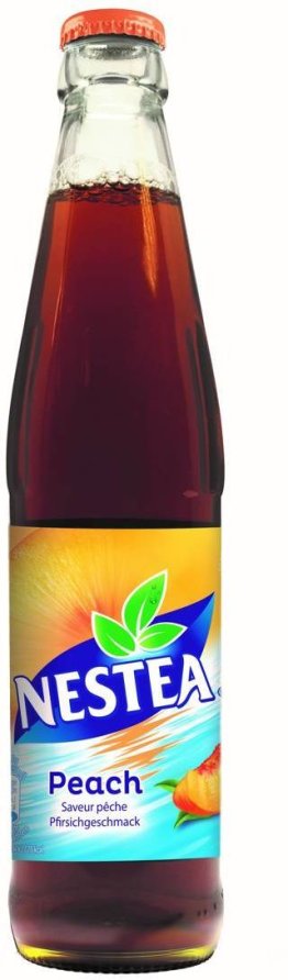 Nestea Schwarztee Pfirsich Mw Glas 33cl x24