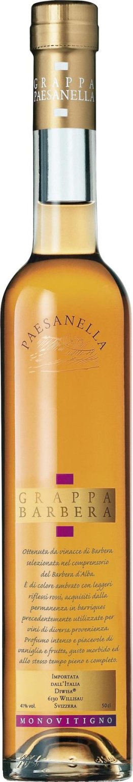 Paesanella Grappa Barbera Barrique 50cl x6