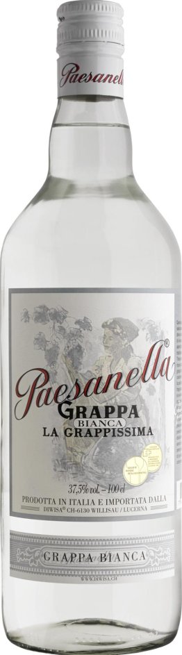 Paesanella Grappa Bianca 100cl x6