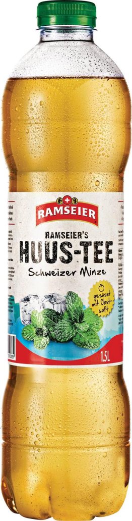 Ramseier Huus-Tee Minze PET 150cl x6