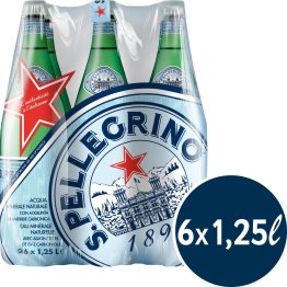 San Pellegrino Tray 6 x 125cl PET 125cl x6
