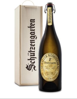 Schützengarten Klosterbräu 3 Liter in Holzkiste 300cl