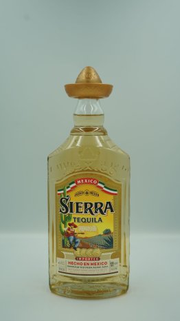 Tequila Sierra Reposado, Gold 70cl x6