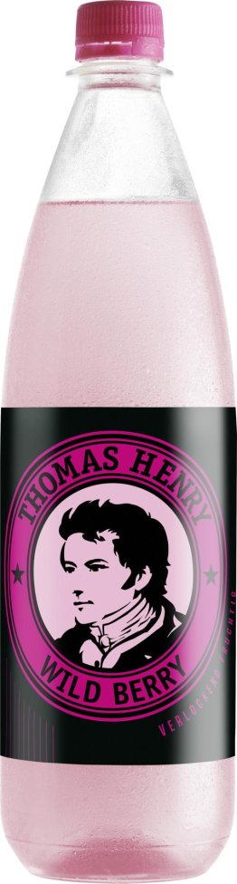 Thomas Henry Wild Berry Harasse 6 x 1 l Flasche PET Einweg 100cl x6