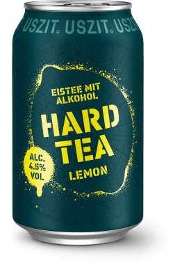 USZIT Hard Tea Lemon Tray 6 x 4 x 0.33 l Dose Alu Einweg 33cl x24