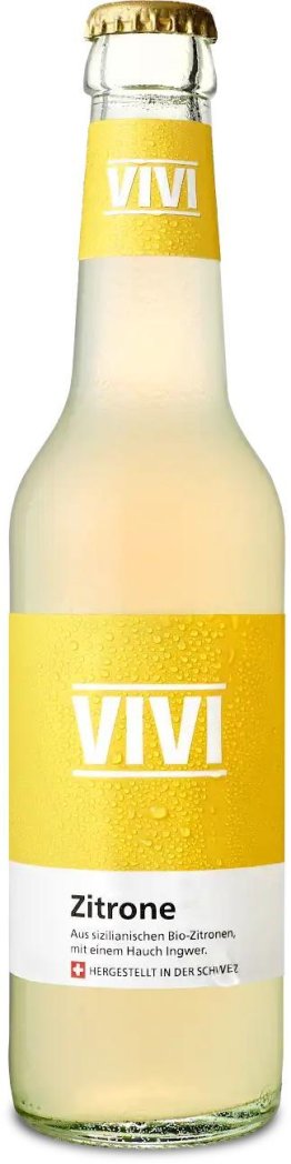 Vivi Soda Zitrone & Ingwer Bio 33cl x24