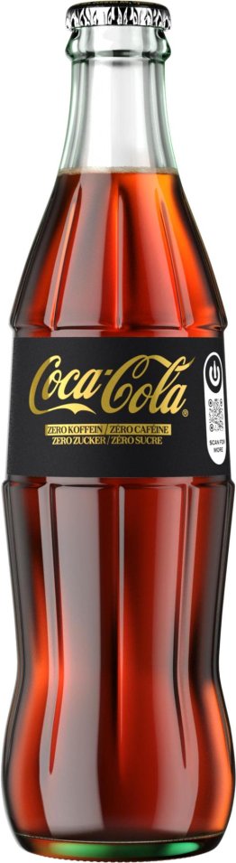 Coca-Cola Zero koffeinfrei Mw Glas 33cl x24