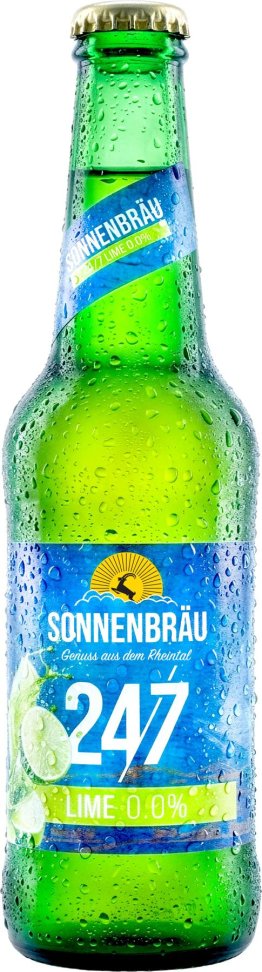 Sonnenbräu 24/7 Lime alkoholfrei **6er Pack** 33cl x6