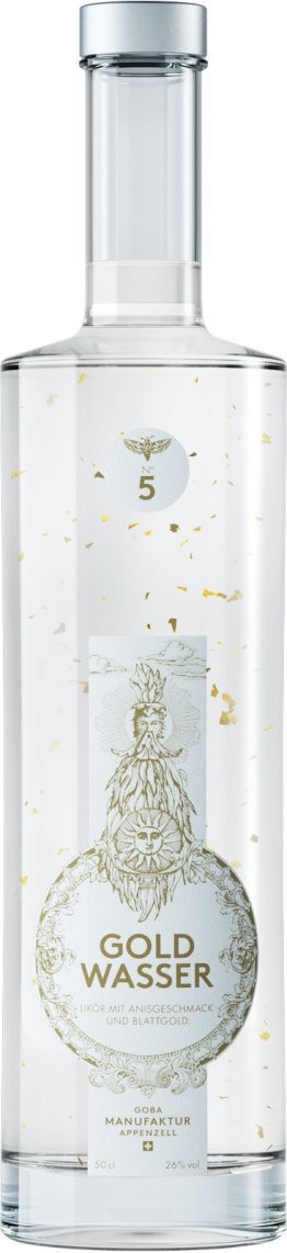 Goba Spirits No 5 Goldwasser 50cl x6