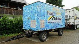 Kühlwagen 8 Paletten 10 Tonnen, 400 Volt, CEE16