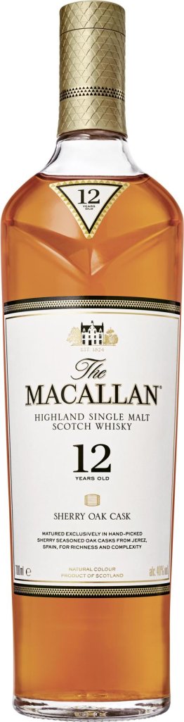 Macallan Single Malt, Sherry Oak 12 J. 70cl