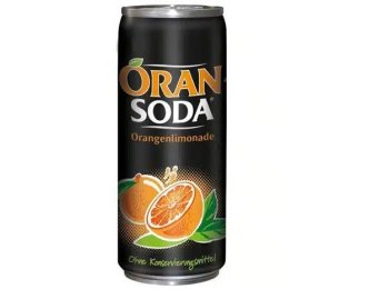 Crodo Oran Soda Tray 24x 0.33 l Dose Alu Einweg 33cl x24