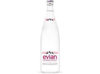 Evian Glas 100cl x12